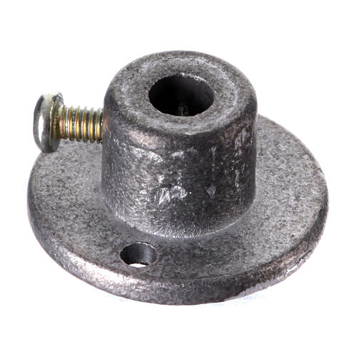 Metallscheibe für Getriebemotor, 2 cm Durchmesser, 4 mm Öffnung, Krippenzubehör 1