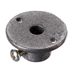 Metal pulley for gear motor, diam. 20 mm, 4 mm hole