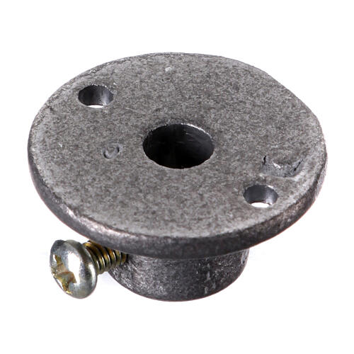 Metal pulley for gear motor, diam. 20 mm, 4 mm hole 2