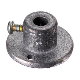 Polea hierro para motorreductor diám 20 mm agujero 4 mm