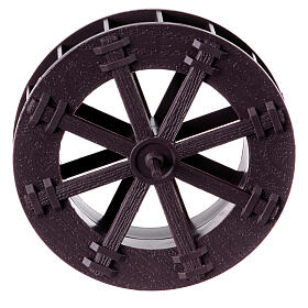 Ruota mulino acqua presepe diam 11 cm pvc