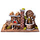 Oven and fountain scene for 8 cm Neapolitan Nativity Scene, 15x25x10 cm s1