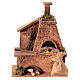 Oven for 12 cm Neapolitan Nativity Scene, natural cork, 20x15x10 cm s1