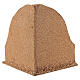 Angolo banco verdure presepe 12 cm Napoli sughero 15x15x10 cm s5