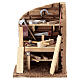 Angolo attrezzi presepe 10 cm napoletano miniature 15x15x10 cm s1
