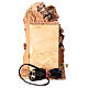 Scena bollitoio bottiglie vino presepe 12 cm Napoli 25x15x25 cm s5