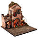 Setting with fountain and gate for 10 cm Neapolitan Nativity Scene, 35x45x30 cm s5