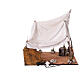 Tente arabe crèche napolitaine 20 cm illuminée 50x50x40 cm s4