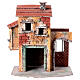 Casa assortita sughero legno presepe napoletano 10 cm 30x25x15 cm s6