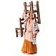 Mujer que lleva tres sillas belén napolitano 13 cm s2