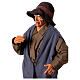 Großvater mit Enkelin, Szene im neapolitanischen Stil, für 30 cm Krippe s4