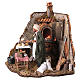 Baker with corner oven, animated scene for 24 cm Neapolitan Nativity Scene s3