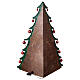 Presepe albero di Natale con palline 120x90x70 cm presepe 10 cm napoletano s10