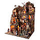 Ambientazione 110x80x60 cm borgo presepe napoletano Natività statuine 13 cm s3