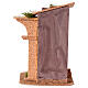 House with arch for 8 cm Neapolitan Nativity Scene, wood and cork, 25x15x10 cm s4