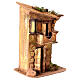 House with arch nativity scene 8 cm Naples 25x15x10 cm cork wood s3