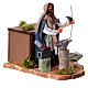 Fabbro presepe napoletano movimento 12 cm 15x15x10 cm s8