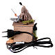 Fabbro presepe napoletano movimento 12 cm 15x15x10 cm s10