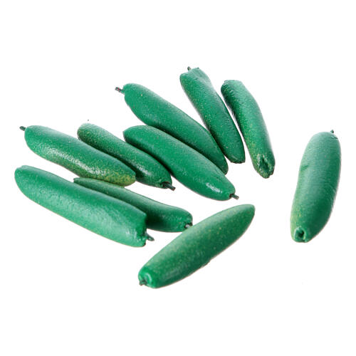 Courgettes, set of 8 for 8-10 cm Neapolitan Nativity Scene 4