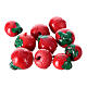 Pomodori presepe napoletano 8 pz per statue 8-10 cm s4