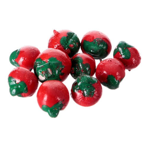 Pomidory do szopki neapolitańskiej 8 sztuk, do figurek 8-10cm 2