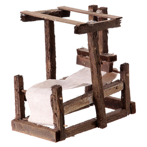 Loom for weaver, 10-12 cm Neapolitan Nativity Scene, 10x5x10 cm 3