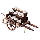 Carro formaggi presepe napoletano 10-12 cm 10x5x15 cm s1