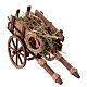 Carro fieno presepe napoletano 10-12 cm 10x5x15 cm s3