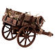 Carro fieno presepe napoletano 10-12 cm 10x5x15 cm s5