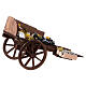 Fish-wagon for 10-12 Neapolitan Nativity Scene, 10x5x15 cm s8