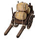 Carro botti presepe napoletano 10-12 cm 10x5x15 cm s2