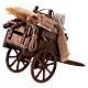 Cart with different objects for 10-12 cm Neapolitan Nativity Scene, 10x5x15 cm s5