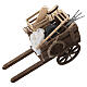 Cart with different objects for 10-12 cm Neapolitan Nativity Scene, 10x5x15 cm s2