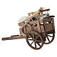 Cart with different objects for 10-12 cm Neapolitan Nativity Scene, 10x5x15 cm s5