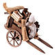 Carro sacco presepe napoletano 10x5x15 cm s3