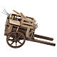 Carro sacco presepe napoletano 10x5x15 cm s4
