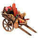 Meat wagon for Neapolitan nativity scene 10-12 cm 10x5x15 cm s9