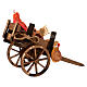 Meat wagon for Neapolitan nativity scene 10-12 cm 10x5x15 cm s11