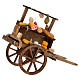 Carro carne formaggi presepe napoletano 10-12 cm 10x5x15 cm s2