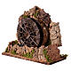 Moulin à eau décor crèche napolitaine 10-12 cm 20x25x15 cm s4