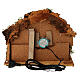 Moinho de água cenário presépio napolitano 10-12 cm 20x25x15 cm s4