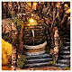 Illuminated village with a fountain for 10 cm Neapolitan Nativity Scene, 60x60x50 cm s3