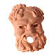 Bacchus-Kopf für Brunnen, für 10 cm Krippe, 5x5 cm, Neapolitanische Krippe s1