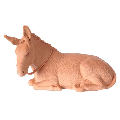 Heilige Familie – neapolitanischer Stil, Terrakotta natur, 4-teilig, für 12 cm Krippe 9