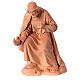 Natività terracotta grezza 4 pz h 12 cm  s5