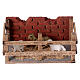 Recinto con pecore presepe napoletano 10 cm 5x10x5 cm s1