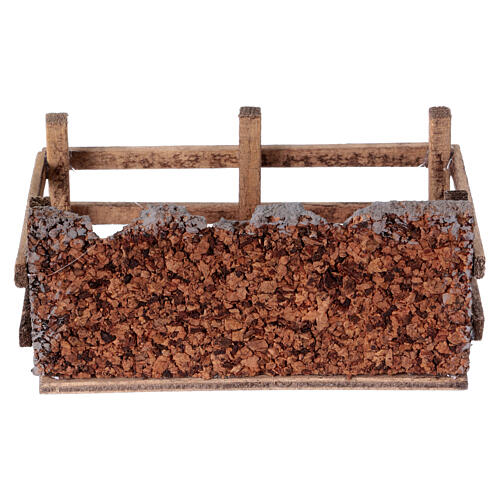 Gehege mit Schweinen, im neapolitanischen Stil, für 10 cm Krippe – Krippenzubehör 4