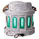 Round temple windows Neapolitan nativity scene 10-12 cm 40x45 cm s4