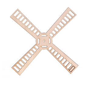 Mühlenflügel, Krippenzubehör, neapolitanische Krippe, für 10–12 cm Krippe – Ø 18 cm