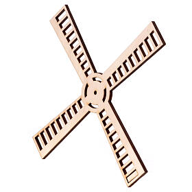 Ailes moulin diam. 18 cm crèche napolitaine 10-12 cm